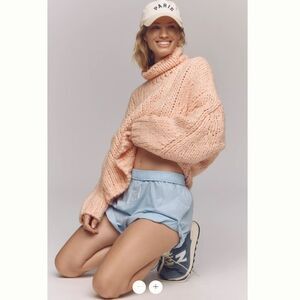 By Anthropologie Chunky Turtleneck Sweater